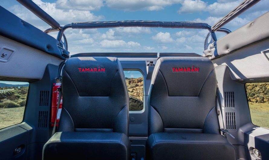 22 x 7-seat soft-top converted Ineos Grenadiers delivered to the Canary Islands.